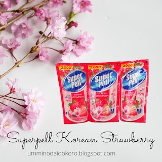 Superpell Korean Strawberry Pewangi pakaian terbaik